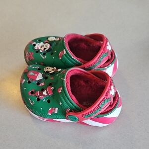 Crocs Disney Parks Mickey Christmas